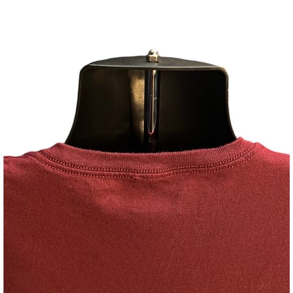 Star Wars Darth Vader Graphic T-Shirt XL Maroon Sithlord Darkside Tee Fifth Sun - Picture 5 of 8